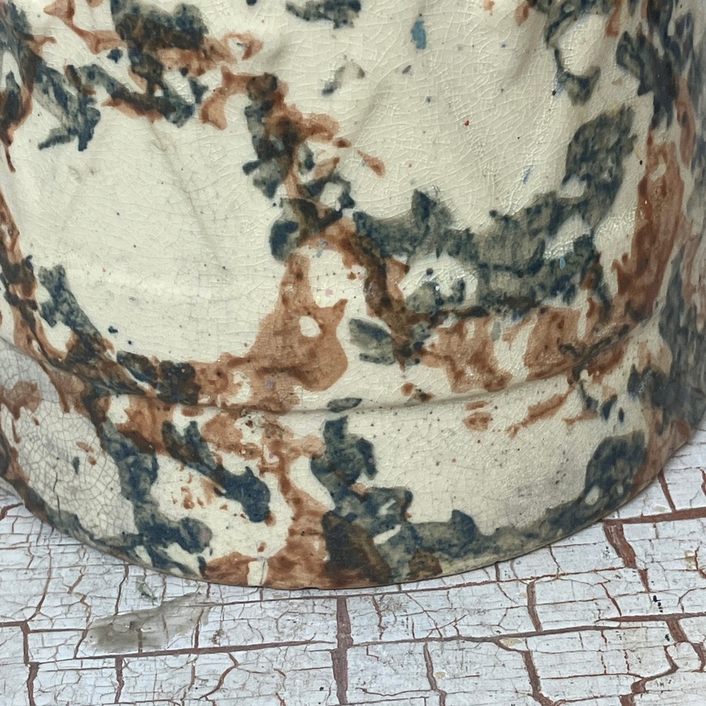 Spongware stoneware pitcher - Picture 5 of 9